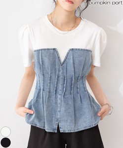 T-shirt Layered Bustier-style