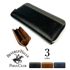 Bifold Wallet Round Fastener 3-colors