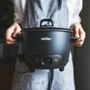 電気鍋 VOLTON 炊飯 蒸し器 せいろ 一人暮らし 2合 3合 4合 一人 二人用 車中泊 卓上鍋