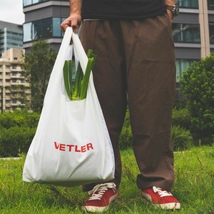 VETLER  エコバッグ マルシェバッグ 軽量 コンパクト レジ袋 折りたたみ トートバッグ