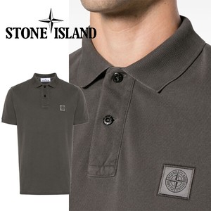 STONE ISLAND メンズ 半袖 ポロシャツ CHARCOAL ストーンアイランド