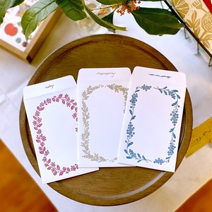 活版印刷 Flower Frame Petit Envelopes