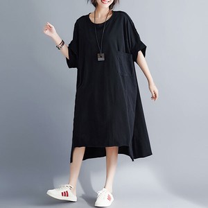 Casual Dress Dolman Sleeve One-piece Dress NEW