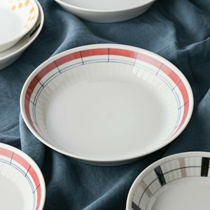 Mino ware Main Plate Line L Western Tableware Made in Japan