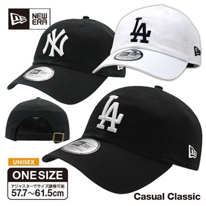 ニューエラ カジュアル クラシック アジャスター調節 NEW ERA ベースボール キャップ 帽子 MLB LA NY