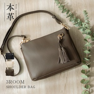 【sib-20042n】【本牛革】【ショルダー】フリンジ スクエア ななめがけ スマホショルダー