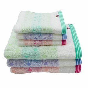 Imabari Towel Bath Towel Jacquard Bath Towel Face Made in Japan