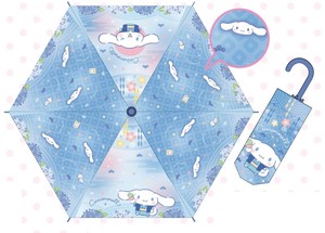 预购 雨伞 系列 卡通人物 Sanrio三丽鸥 Cinnamoroll玉桂狗 和风图案