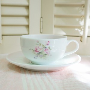 茶杯盘组/杯碟套装 陶器 新款 杂货 小鸟 日本制造