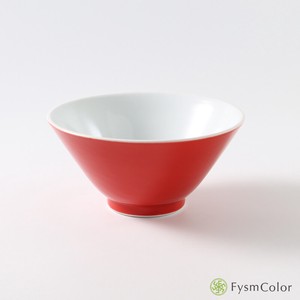 Hasami ware Donburi Bowl Red Made in Japan