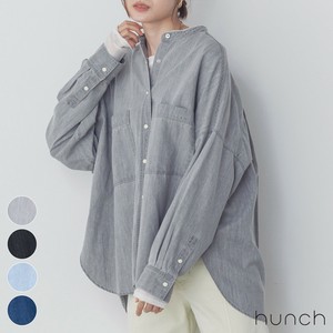 Button Shirt/Blouse 6oz Tencel denim Spring/Summer Overshirt [2025 NEW]