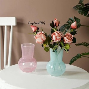 【定番商品】INSスタイル 家庭用置物 フラワーアレンジメント シンプル ガラスの花瓶 ギャザリング
