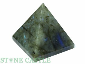 ☆一点物☆【置き石】ピラミッド型 ラブラドライト No.46 【天然石 パワーストーン】