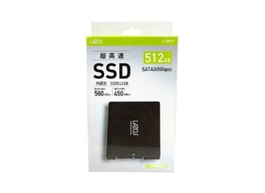 【特LMTq20240619】内蔵SSD 512GB 2.5インチ L-ISS512