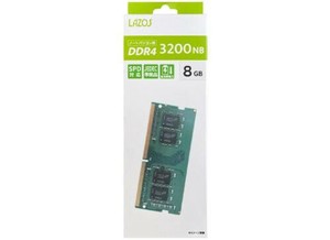 【特LMTq20240619】DDR4-3200 8GB ノートPC用 L-D4N8G-3200