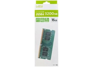 【特LMTq20240619】DDR4-3200 16GB ノートPC用 L-D4N16G-3200