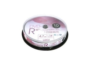 【特LMTq20240619】DVD-R 録画用 10枚スピンドル L-CP10P