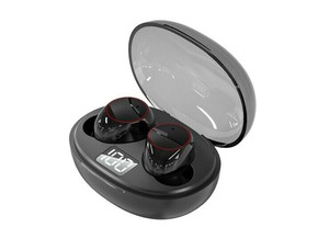 【特LMTq20240619】Bluetoothイヤホン 独立型 V5.3 ブラック L-TWS-5
