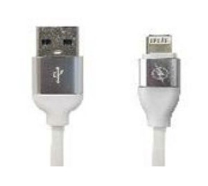 【特LMTq20240619】USBケーブル A to Lightning 充電・データ転送用 ホワイト 1m LT-C-W