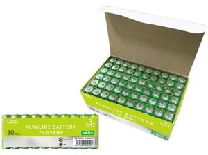 【特LMTq20240619】アルカリ乾電池 単3形×60本BOX （10本×6パック） B-LA-T3X10