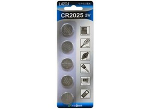 【特LMTq20240619】コイン電池 CR2025×5個 L-C2025X5