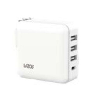 【特LMTq20240619】AC充電器 4口32W USB-A×3 C×1 PD対応 ホワイト L-AC4-W