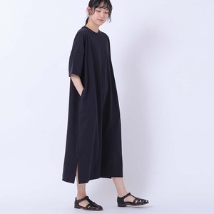 Casual Dress One-piece Dress Short-Sleeve Cut-and-sew Made in Japan