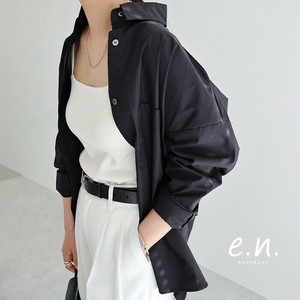 オーバーサイズ ドロップ 長袖 シャツ