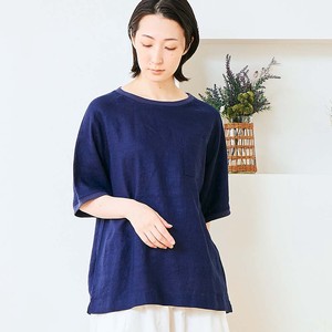 Button Shirt/Blouse Pullover Linen