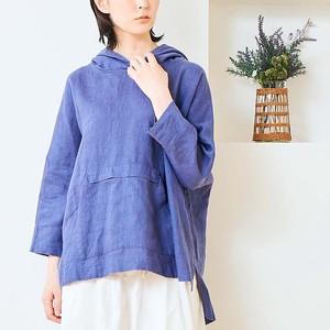 Button Shirt/Blouse Pullover Linen