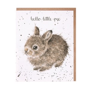 Greeting Card Design Rabbit