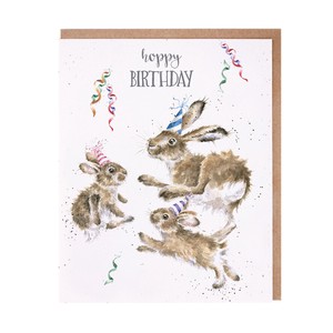 Greeting Card Design Rabbit