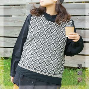 Vest/Gilet Ladies fashion Jacquard Knit