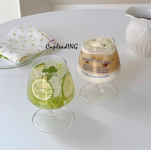 ＜人気商品＞INSスタイル グラス ワイングラス ジュースグラス お腹いっぱいのグラス 家庭用