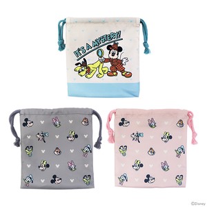 Desney Pouch Polyester Mickey 21 x 18cm Set of 3