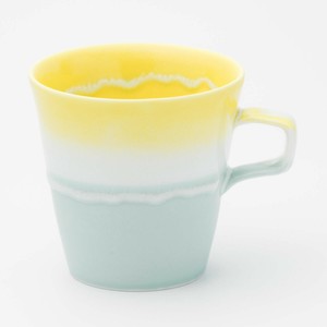 美浓烧 马克杯 餐具 蓝色 粉彩 日本制造