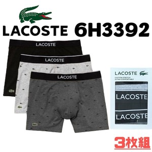 LACOSTE(ラコステ) 3枚組ボクサーパンツ 6H3392