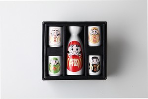 福楽だるま　酒器揃