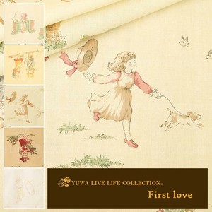 有輪商店 YUWA シャーティング リファインド "First love" [1:Pink] / 生地 布 / 全5色 / 825871