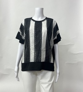 T-shirt Pullover Bicolor L 2024 Spring/Summer