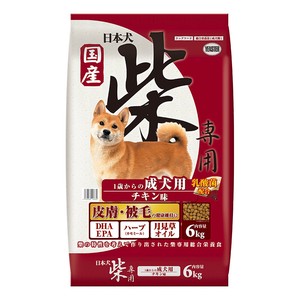 ［イースター］日本犬 柴専用 1歳からの成犬用 チキン味 6kg