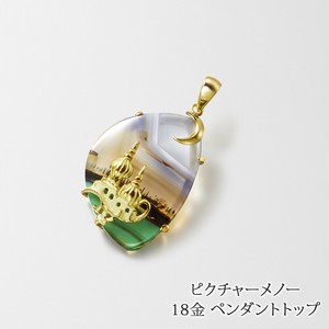 Gemstone Pendant Top Pendant Made in Japan