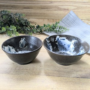 【魚三昧】多用丼2形状 (S・M)　魚三味シリーズ（美濃焼・日本製・陶磁器）
