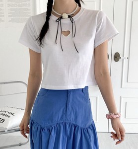 T-shirt Cropped 2024 Spring/Summer
