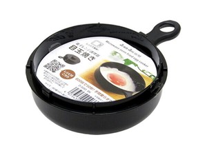 【簡単・手軽・安全に】電子レンジ調理器 目玉焼き BK