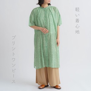 [SD Gathering] Casual Dress One-piece Dress Voile Print 【2024NEW】