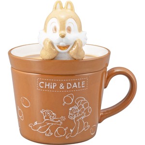 Mug Latte Art Chip 'n Dale