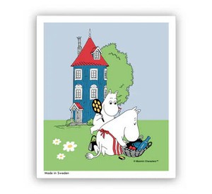 【ムーミン・北欧】[Opto design］ディッシュクロスMoomin　Smmar／Holiday　2018