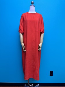 Casual Dress Plain Color One-piece Dress