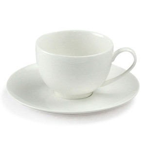 ピュアスタイル ホワイト カップ＆ソーサー　◆オープンプライス◆白い器/白い食器/カフェ